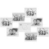 S68RK1 Cornice da galleria in bianco per 8 foto 10x15 cm