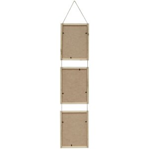 S233H1 Cornice in legno Galleria 3 foto 10x15 cm o 13x18 cm