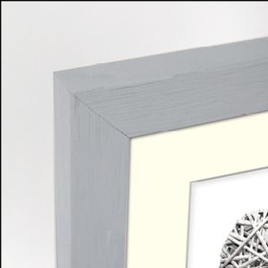 Cornice di legno Regent 13x18 cm grigio