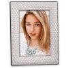 Portafoto in metallo s144 argento lucido 13x18 cm