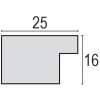 Cornice Livia 13x18 cm bianco