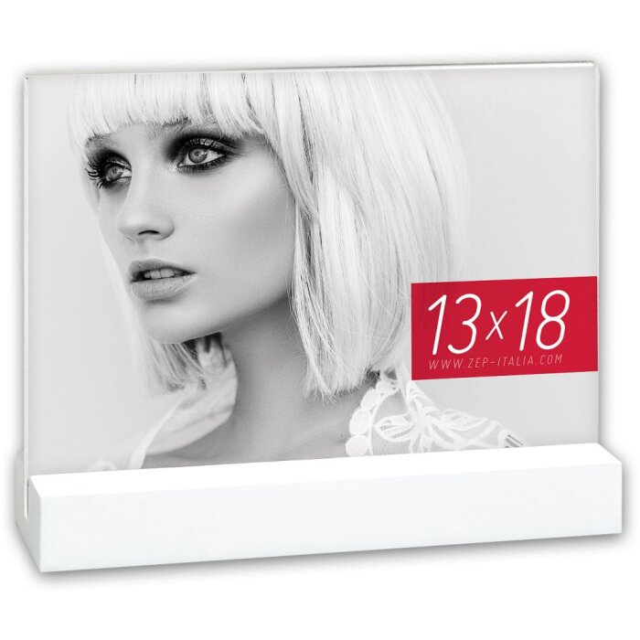 Dresda Cornice in acrilico 13x18 cm bianco