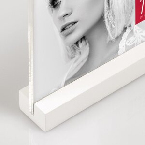 Dresda Cornice in acrilico 13x18 cm bianco