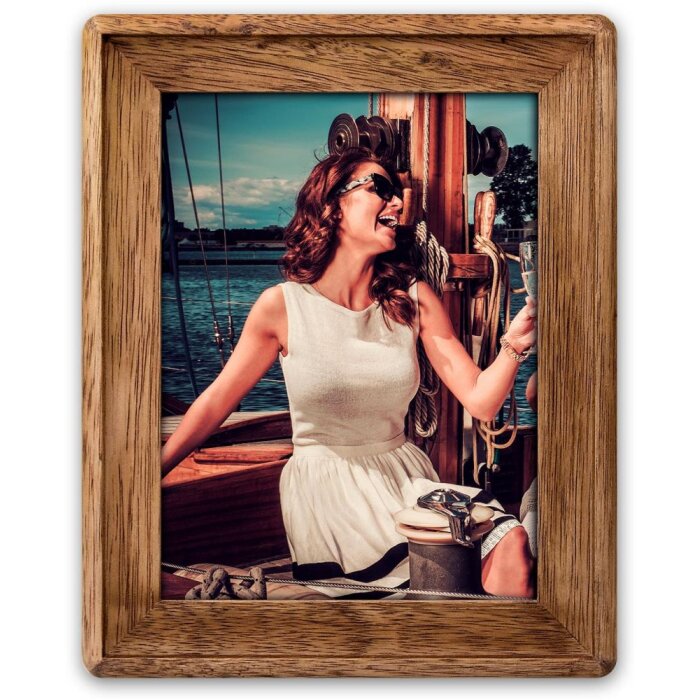 ZEP Portafoto in legno Trevor 15x20 cm marrone