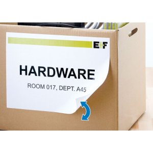 Etichette HERMA A4 bianco 210x297 mm Carta mobile-rimovibile opaca 100 pz.