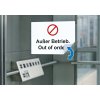 Etichette HERMA A4 bianco 210x297 mm Carta mobile-rimovibile opaca 100 pz.