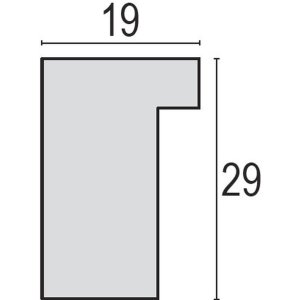 Cornice Niki 15x20 cm bianco