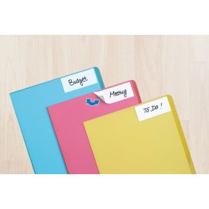 Etichette multiuso bianche 19x40 mm Carta mobile-rimovibile opaca 640 pz.