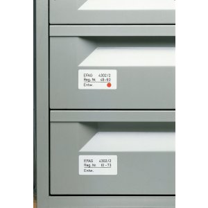 Etichette multiuso bianche 19x40 mm Carta mobile-rimovibile opaca 640 pz.