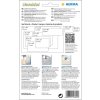 Etichette multiuso bianche 19x40 mm Carta mobile-rimovibile opaca 640 pz.