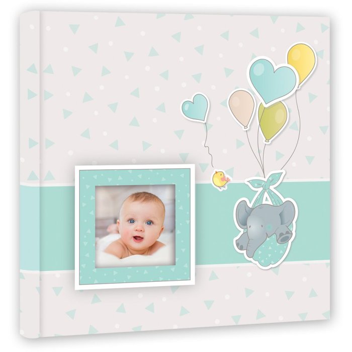 Album per bambini Pierre blu 24x24 cm