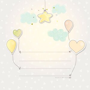 Album per bambini Pierre blu 24x24 cm