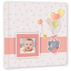 Album per bambini Pierre rosa 24x24 cm