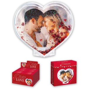 Foto Glitter Cuore 8x10 cm