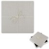 Scatola Firenze grigio 24x29x4 cm