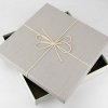 Scatola Firenze grigio 24x29x4 cm
