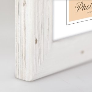 M57 Cornice di legno Basic 30x40 cm bianco