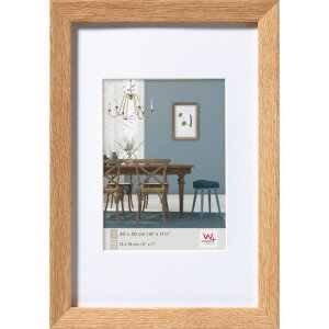 Fiorito cornice in legno 18x24 cm rovere chiaro