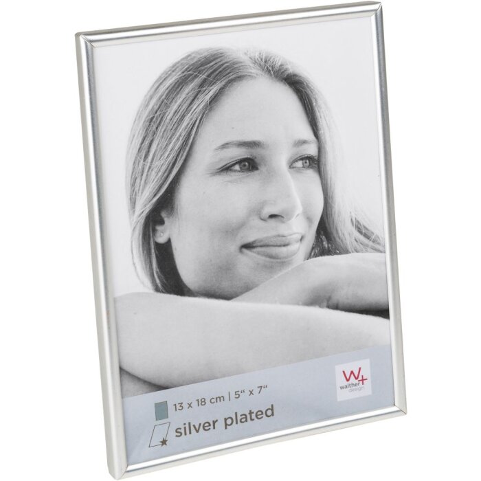 Walther Portafoto in metallo Chloe 13x18 cm argento opaco