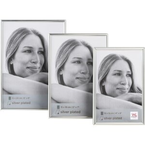 Cornice per foto Chloe 15x20 cm argento opaco