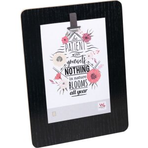 Aimant Photo Frame nero per 1 foto fino a 10x15 cm