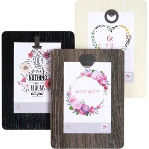 Aimant Photo Frame nero per 1 foto fino a 10x15 cm