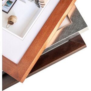 Bella cornice in legno 13x18 cm naturale