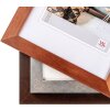Bella cornice in legno 13x18 cm argento