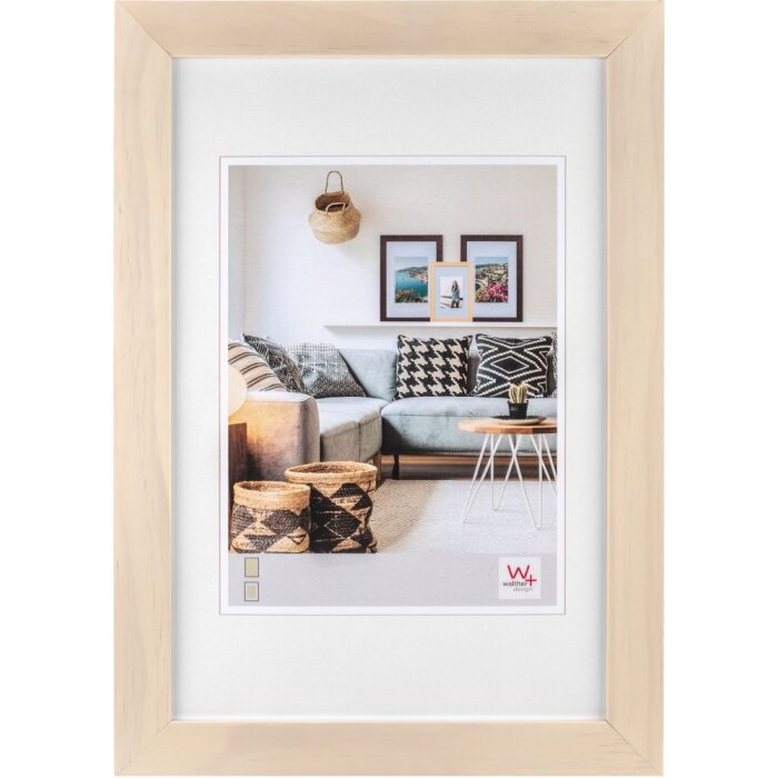 Bella cornice in legno 40x50 cm natura