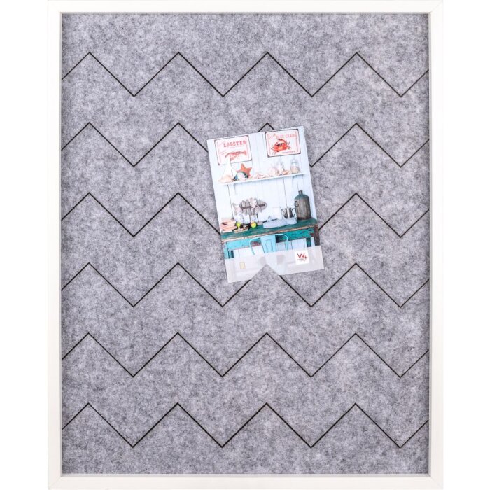 Memoboard di simpatia 40x50 cm bianco