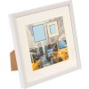 Cornice in plastica Puro 15x15 cm bianco