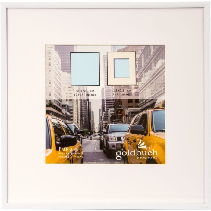 Telaio in plastica Puro 30x30 cm bianco