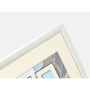 Cornice in plastica Puro 15x20 cm bianco