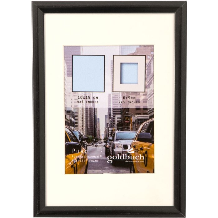 Cornice in plastica Puro 10x15 cm grigio