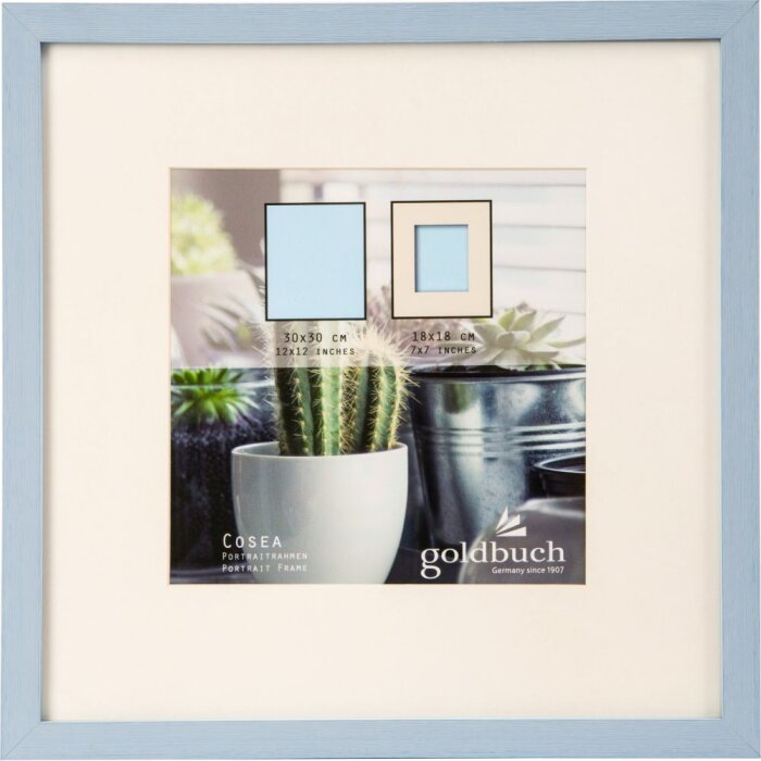 Portafoto Cosea 30x30 cm blu