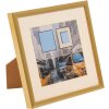 Cornice di plastica Puro 15x15 cm oro