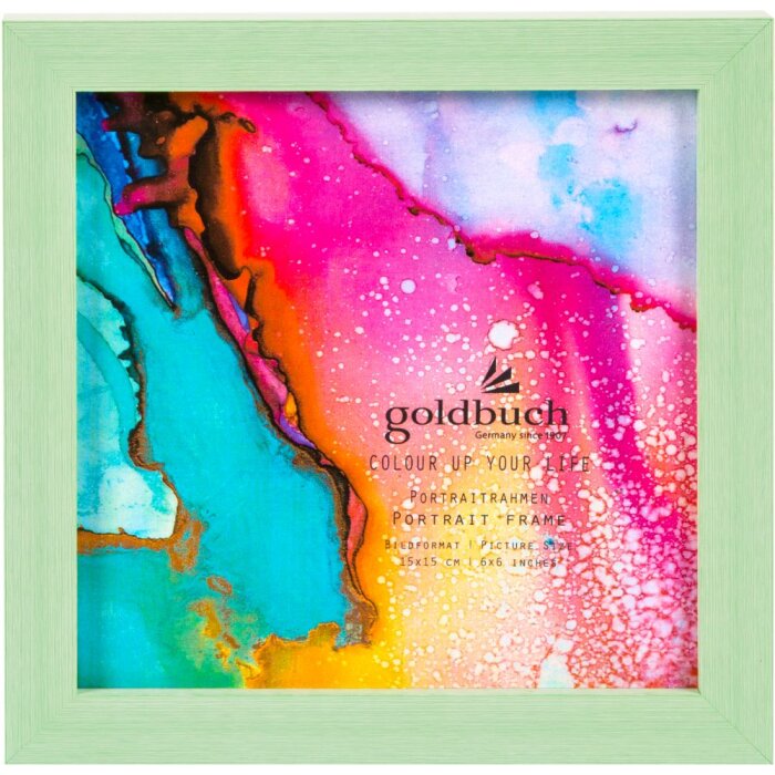 Cornice per quadri Colour up your life 15x15 cm verde