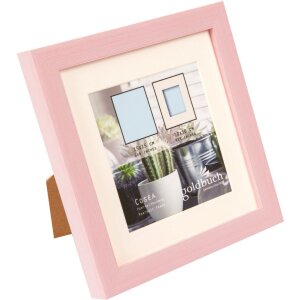 Portafoto Cosea 15x15 cm rosa