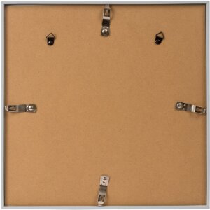 Goldbuch Cornice di plastica Puro 30x30 cm argento con Passepartout 18x18 cm