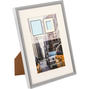 Cornice in plastica Puro 15x20 cm argento