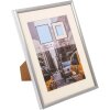 Cornice in plastica Puro 18x24 cm argento