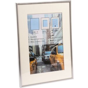 Cornice in plastica Puro 30x40 cm argento
