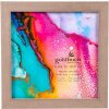 Cornice Colore sulla tua vita 15x15 cm bronzo