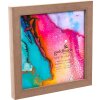 Cornice Colore sulla tua vita 15x15 cm bronzo