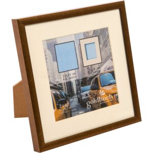 Cornice in plastica Puro 15x15 cm bronzo