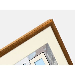 Cornice in plastica Puro 10x15 cm bronzo