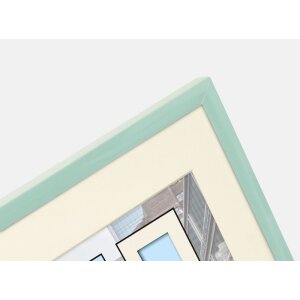 Cornice in plastica Puro 30x30 cm menta