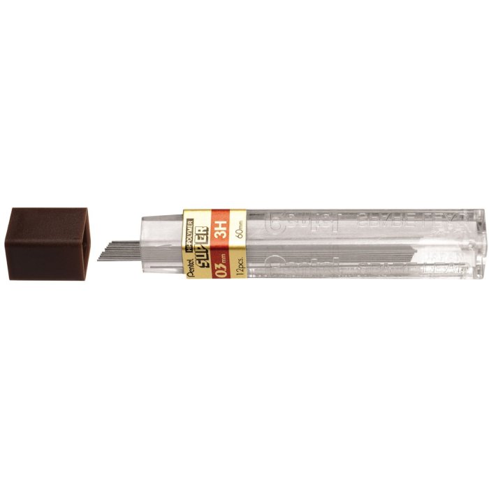 ECO 12 pezzi di mina di ricambio per matite meccaniche spessore 0,3 mm