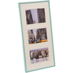 Galleria Cornice Puro 3 Foto 10x15 cm menta