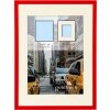 Cornice in plastica Puro 18x24 cm rosso